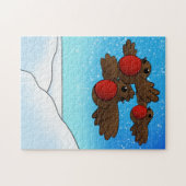 クリスマスロビンバード ジグソーパズル (横)