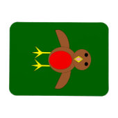 クリスマスロビンプレミアムマグネット マグネット (横)