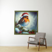 クリスマスロビン3 タペストリー (インサイチュ)