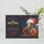 クリスマスロブスター 招待状 (スタンド正面)