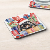 クリスマスロプバニーウサギ コースター (左側)