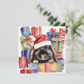 クリスマスロプバニーウサギ シーズンカード (スタンド正面)