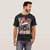 クリスマスロプバニーウサギ Tシャツ (正面フル)