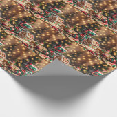 クリスマスロボットラッピング紙 ラッピングペーパー (角)