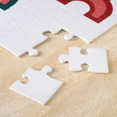 クリスマスロボット ジグソーパズル (側面)