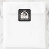 クリスマスロマンスの本の暗い美学 スクエアシール (バッグ)