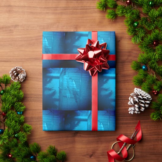クリスマスロマンスラッピング紙 ラッピングペーパー (クリスマスギフト)