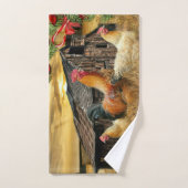 クリスマスロースターヘンバーンクップファーム ハンドタオル (ハンドタオル)