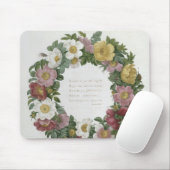 クリスマスローズ マウスパッド (マウス)