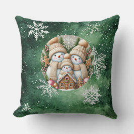 クリスマスローソファピロー – 祝祭的なホリデー装飾 クッション