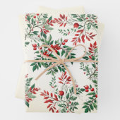 クリスマスローワン ラッピングペーパーシート (インサイチュ)