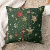 クリスマスロー枕 – 祝祭的なホリデー装飾 クッション (ブランケット)