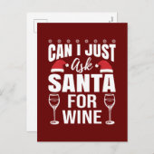 クリスマスワおもしろいイン好き シーズンポストカード (正面/裏面)