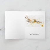 クリスマスワイズメンズベツレヘムの黄金の星 シーズンカード (内部)