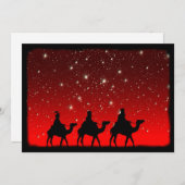 クリスマスワイズメンズレッドスカイスターライトナイト シーズンカード (正面/裏面)