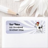 クリスマスワイヤーキツネテリア ラベル (インサイチュ)