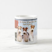 クリスマスワイヤー コーヒーマグカップ (中央)