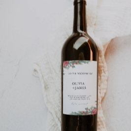 クリスマスワインボトルラベルテンプレート ワインラベル