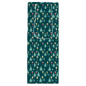 クリスマスワイン愛好家 ワインギフトバッグ (正面)