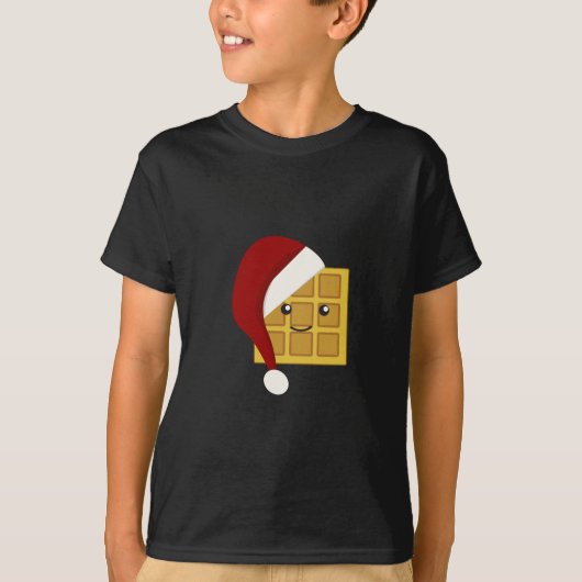 クリスマスワッフル Tシャツ (正面)