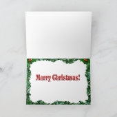 クリスマスワンダフルおじいちゃん カード (内部)