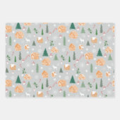 クリスマスワンダーランド ラッピングペーパーシート (正面2)