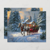 クリスマスワンホースライサンタ (正面/裏面)