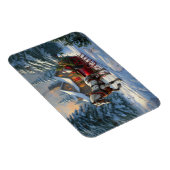 クリスマスワンホースライサンタ マグネット (右側)