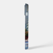 クリスマスワンホースライサンタ iPhone 15ケース (左側面)