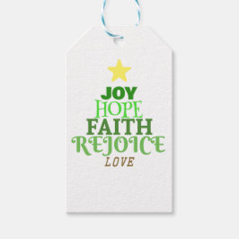 クリスマスワーズクリスマスツリー ギフトタグ