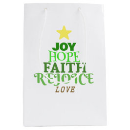 クリスマスワーズクリスマスツリー ミディアムペーパーバッグ