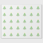 クリスマスワーズクリスマスツリー ラッピングペーパー (フラット)