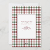 クリスマスワーズホリデーカード シーズンカード (裏面)