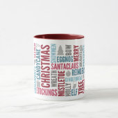 クリスマスワーズホリデーコーヒーマグ マグカップ (中央)