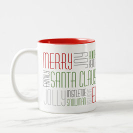 クリスマスワーズマグ – Holidayzfordayz ツートーンマグカップ