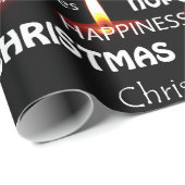 クリスマスワードラッピング紙 ラッピングペーパー (ロールコーナー)