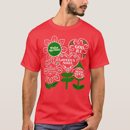 クリスマスワールドファミリー Tシャツ (正面)
