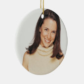 クリスマスワールド最高のの姉妹定義写真 セラミックオーナメント (右)