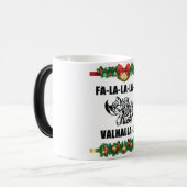 クリスマスヴァルハラ装飾用クッション モーフィングマグカップ (正面左)