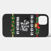 クリスマスヴァルハラTシャツ Case-Mate iPhoneケース (裏面 (横))