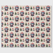 クリスマスヴァンパイア ラッピングペーパー (フラット)