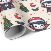 クリスマスヴァンパイア ラッピングペーパー (ロールコーナー)