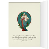 クリスマスヴァージンメリーイエズカソリックスヌンロザリオ (内側 (左))