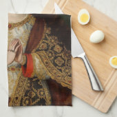 クリスマスヴァージン キッチンタオル (四つ折り)