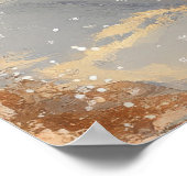 クリスマスヴィンテージのポスター ポスター (角)