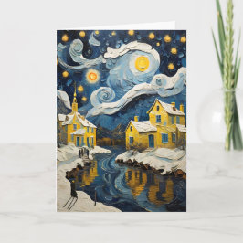 クリスマスヴィンテージアインスパイアートバイヴァンゴッホ シーズンカード