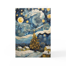 クリスマスヴィンテージアインスパイアートバイヴァンゴッホ