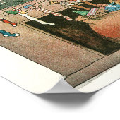 クリスマスヴィンテージアート ポスター (角)