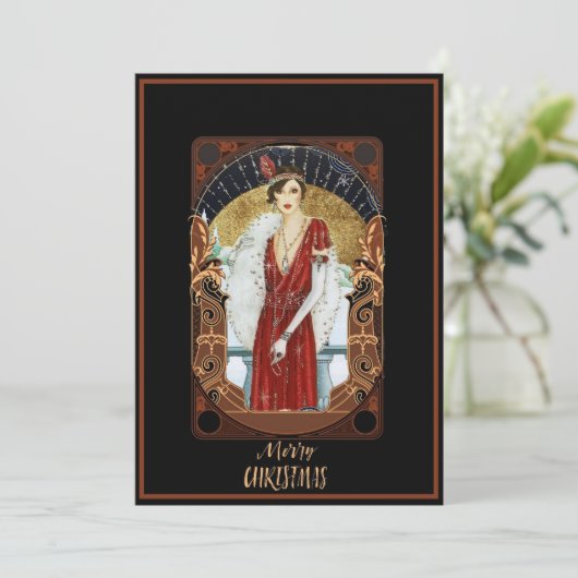 クリスマスヴィンテージアールデコレディ シーズンカード (スタンド正面)