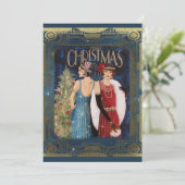クリスマスヴィンテージアールデコ シーズンカード (スタンド正面)